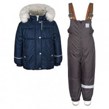 Купить комплект куртка/полукомбинезон kisu, цвет: синий ( id 10982408 )