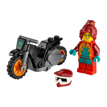 Купить lego city 60311 конструктор лего город stuntz огненный трюковый мотоцикл