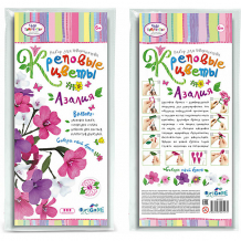 Купить креповые цветы своими руками "азалия" 3 цвета ( id 5165797 )