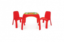 Купить pilsan набор стол + 2 стула king 03422/03-422