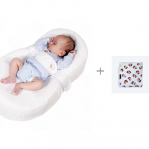 Купить матрас farla кокон-люлька для новорожденного baby shell и одеяло mjolk утеплённое леопард 75х100 