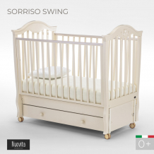 Купить детская кроватка nuovita sorriso swing продольный маятник nuo_sors_0