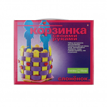 Купить набор для рукоделия hobby time "корзина своими руками. слоненок" ( id 12466598 )