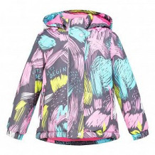 Купить куртка crockid, цвет: серый/розовый ( id 11136476 )