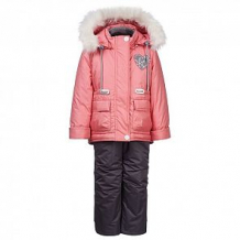 Купить комплект куртка/полукомбинезон oldos, цвет: розовый/серый ( id 11654854 )