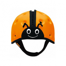 Купить мягкая шапка-шлем для защиты головы safeheadbaby "божья коровка", оранжевая ( id 7941359 )
