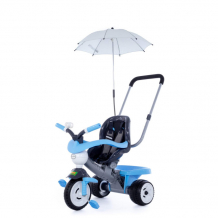 Купить велосипед трехколесный coloma амиго с зонтиком (колеса пластмассовые) 46895_pls
