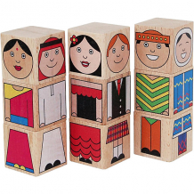 Купить кубики краснокамская игрушка "народы мира" ( id 12857545 )