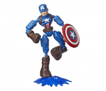Купить avengers фигурка бенди мстители капитан америка 15 см e78695x0