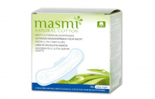 Купить masmi ультратонкие ночные гигиенические прокладки из натурального хлопка 10 шт. 00025