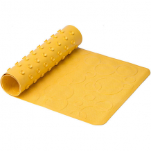 Купить антискользящий резиновый коврик для ванны roxy-kids, жёлтый ( id 10734325 )