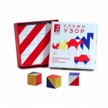 Купить деревянная игрушка ступеньки творчества развивающие кубики никитина сложи узор 001-1