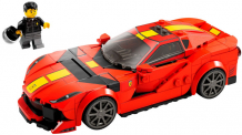 Купить конструктор lego speed champions автомобиль 812 competizione (261 деталей) 76914