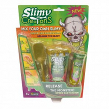 Купить набор для создания слайма slimy монстры с игрушкой (золото) ( id 12234988 )