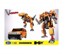 Купить happy well робот-трансформер hummer h2 1:32 55030