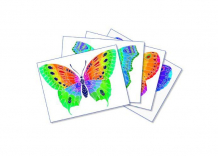 Купить раскраска sentosphere акварельная бабочка 661
