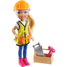 Купить mattel barbie gtn87 barbie набор &quot;карьера челси&quot; кукла+аксессуары (строитель)