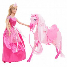Купить игровой набор anlily кукла с аксессуарами (розовое платье) 29 см ( id 12060934 )