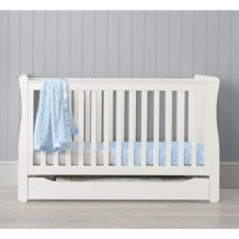 Купить кроватка mothercare marlow sleigh 140×70 см, белый mothercare 2513223