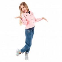 Купить куртка джинсовая fun time, цвет: розовый ( id 11576758 )