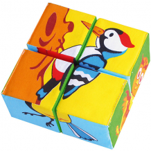 Купить кубики "собери картинку - птицы", мякиши ( id 5183192 )