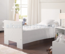 Купить детская кроватка micuna juliette luxe big с кристаллами swarovski 140х70 