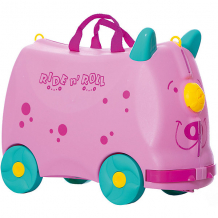 Купить чемодан на колесиках ride n'roll нежно-розовый, высота 33 см ( id 8799085 )