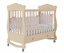 Купить детская кроватка можгинский лесокомбинат елена-1 базовая с ящиком милано 