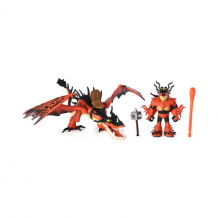 Купить dragons 66621hf дрэгонс игровой набор дракон и фигурка, (сморкала и кривоклык)