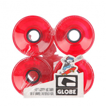 Купить колеса для скейтборда globe g icon wheel clear red 76mm 83a красный ( id 1086683 )