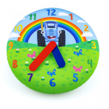 Купить часы мультифан часы настенные детские синий трактор надувные малые 30 см bt-mf031