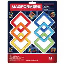 Купить магнитный конструктор magformers "квадраты 6" ( id 7221183 )