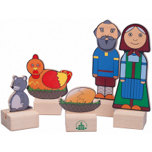 Купить набор для кукольного театра краснокамская игрушка "персонажи сказки курочка ряба" ( id 12857578 )