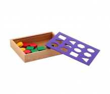 Купить деревянная игрушка rntoys ящик сегена (12 деталей) д-036