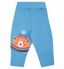 Купить брюки cherubino мишка, цвет: голубой ( id 10117632 )