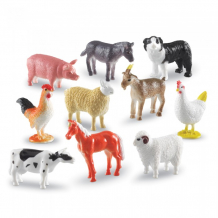 Купить learning resources игровой набор фигурок ферма (60 элементов) ler0810