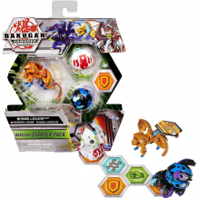 Купить bakugan 6059945 бакуган стартовый набор &quot;слияние фракций харол х гиллатор ультра&quot;, сезон 2