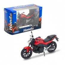 Купить welly 12854p велли модель мотоцикла 1:18 honda nc750s