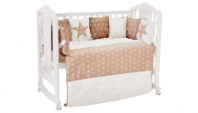 Купить комплект в кроватку polini kids звезды (5 предметов) 120х60 см 