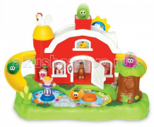 Купить kiddieland развивающая игрушка фермерский дворик kid 035022