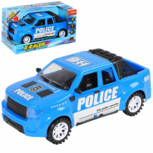 Купить jbe машинка инерционная полицейский пикап со светом и звуком jb0402660
