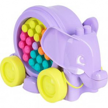 Развивающая игрушка Mega Bloks Неуклюжий слон цвет: фиолетовый, 25 дет. ( ID 6535963 )