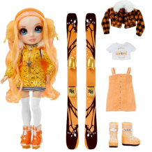 Купить rainbow high 574767 кукла winter break fashion doll- poppy rowan (orange)