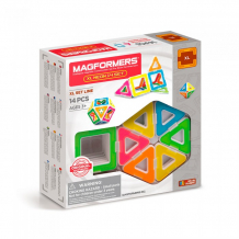 Купить конструктор magformers магнитный xl neon 14 set (14 деталей) 706005