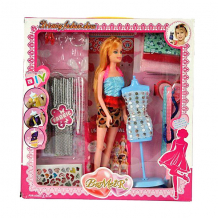 Купить набор для создания кукольного платья bradex «я дизайнер» с куклой ( id 12788919 )