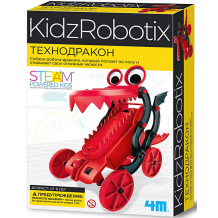 Купить набор для робототехники 4m kidxrobotix технодракон ( id 15495815 )