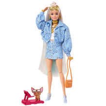 Купить barbie кукла барби с фигуркой собачки (15 аксессуаров) hhn08