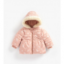 Купить куртка на флисовой подкладке "цветочки", розовый mothercare 5291661