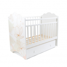 Купить детская кроватка sweet baby beatrice с ящиком (маятник продольный) 426686