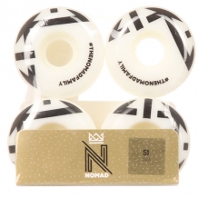 Купить колеса для скейтборда для скейтборда nomad crown logo black 102a 51 mm белый ( id 1204686 )